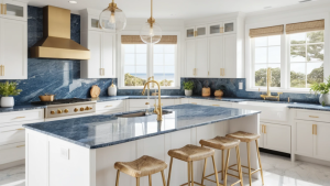 Blue Granite Countertops: Stunning, Durable & Timeless Beauty