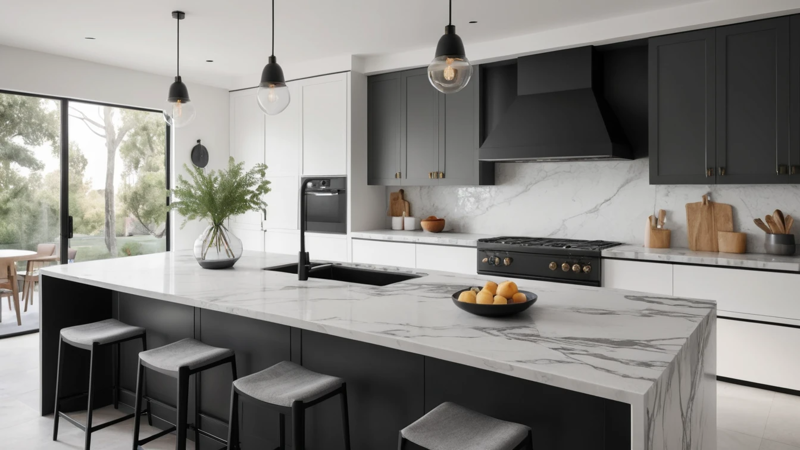 Gray Quartz Countertops