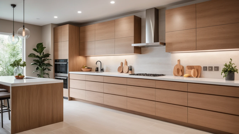 Light Brown Kitchen Cabinets